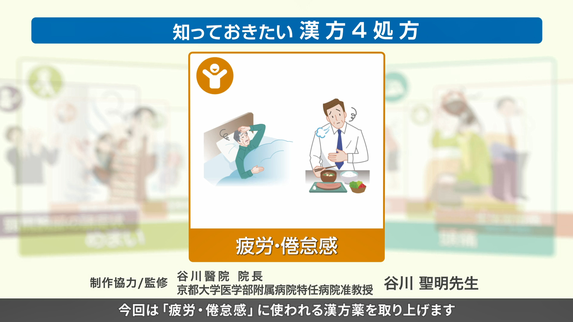 知っておきたい漢方４処方～疲労・倦怠感～